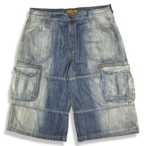 Vintage Y2K Mecca Baggy Denim Carpenter Shorts